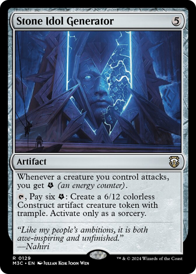 Stone Idol Generator [Modern Horizons 3 Commander] | Rock City Comics
