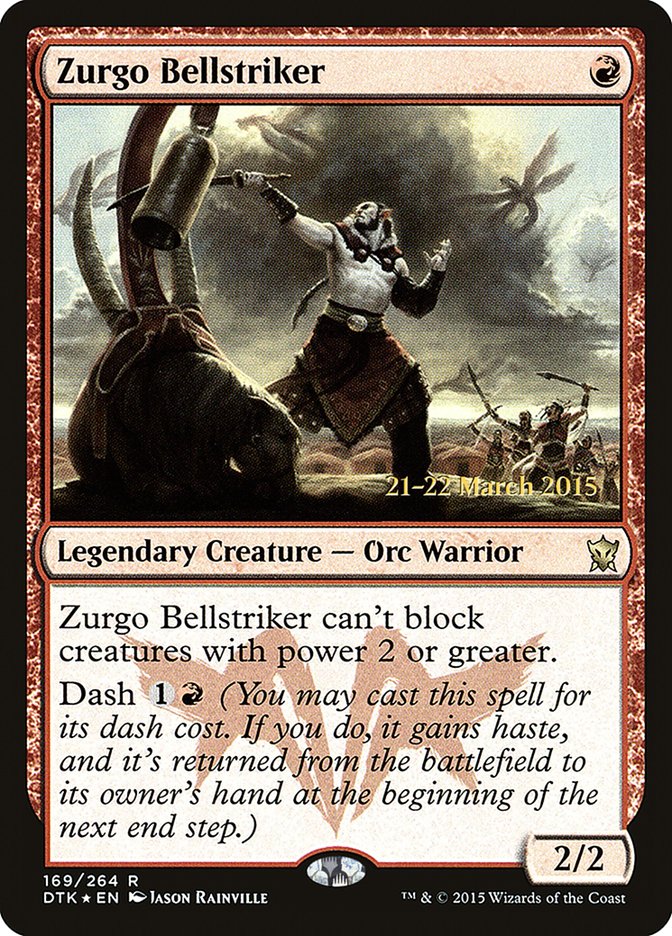 Zurgo Bellstriker [Dragons of Tarkir Prerelease Promos] | Rock City Comics