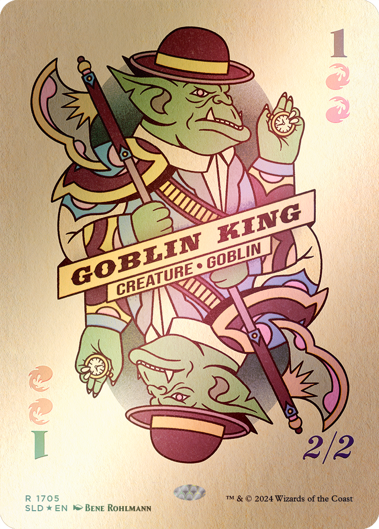 Goblin King (1705) (Rainbow Foil) [Secret Lair Drop Series] | Rock City Comics