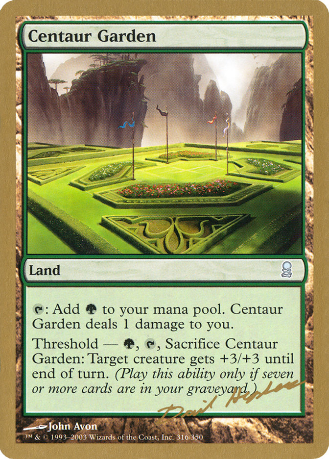 Centaur Garden (Dave Humpherys) [World Championship Decks 2003] | Rock City Comics