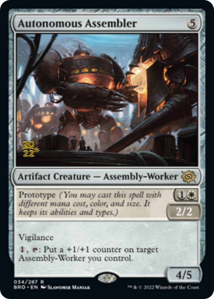 Autonomous Assembler [The Brothers' War Prerelease Promos] | Rock City Comics