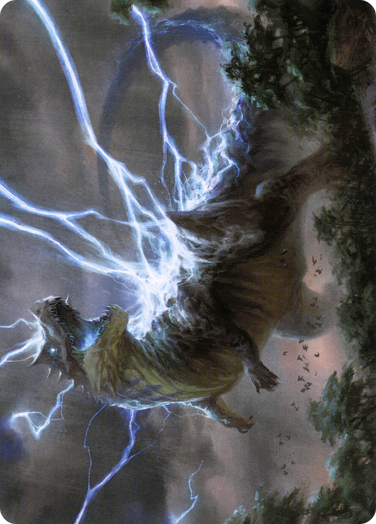 Thrasta, Tempest's Roar Art Card (41) [Modern Horizons 2 Art Series] | Rock City Comics