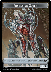 Phyrexian Golem // Ox Double-Sided Token [Commander Masters Tokens] | Rock City Comics