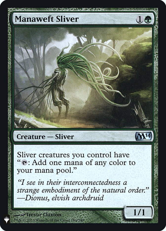 Manaweft Sliver [Mystery Booster] | Rock City Comics