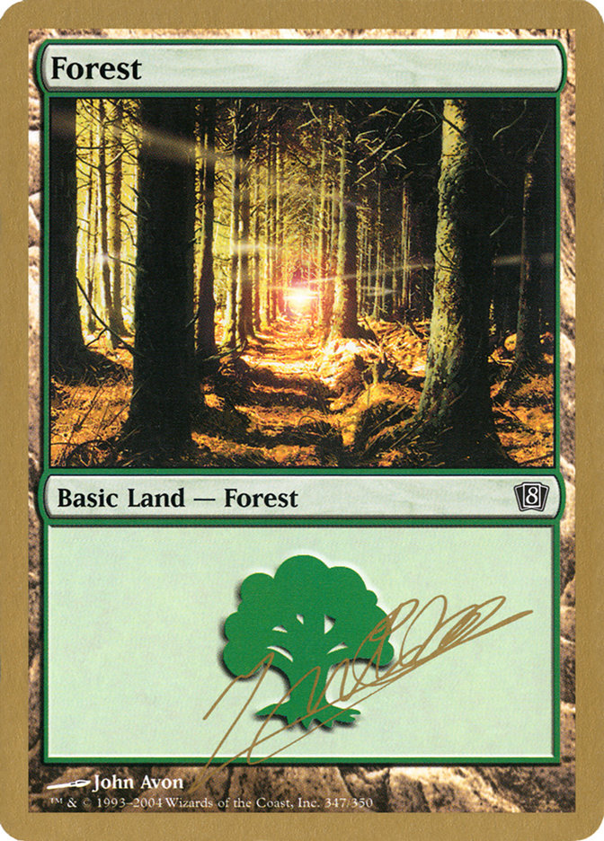 Forest (jn347) (Julien Nuijten) [World Championship Decks 2004] | Rock City Comics