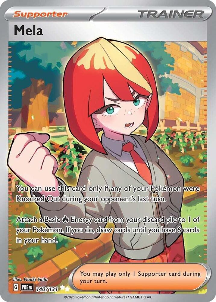 Mela (140/131) [Scarlet & Violet: Prismatic Evolutions] | Rock City Comics