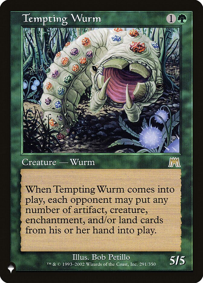 Tempting Wurm [The List] | Rock City Comics