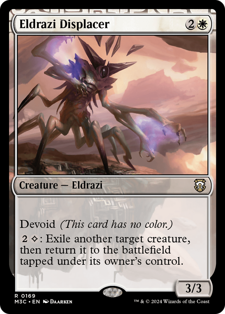 Eldrazi Displacer (Ripple Foil) [Modern Horizons 3 Commander] | Rock City Comics