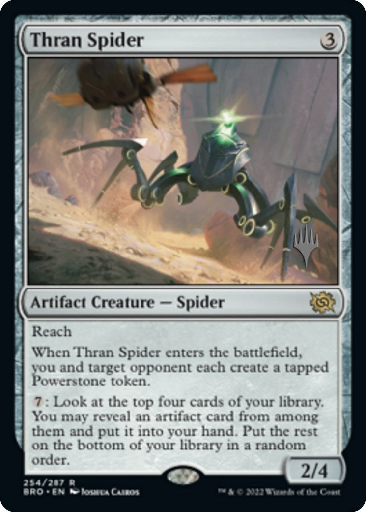 Thran Spider (Promo Pack) [The Brothers' War Promos] | Rock City Comics