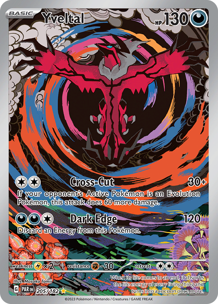 Yveltal (205/182) [Scarlet & Violet: Paradox Rift] | Rock City Comics