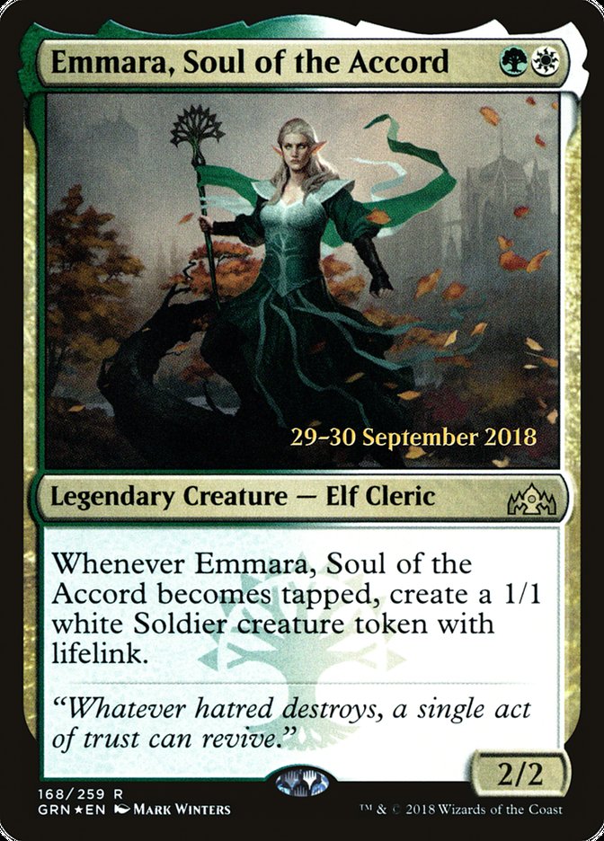 Emmara, Soul of the Accord [Guilds of Ravnica Prerelease Promos] | Rock City Comics