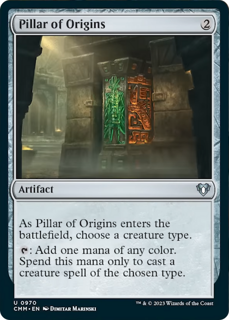 Pillar of Origins [Commander Masters] | Rock City Comics