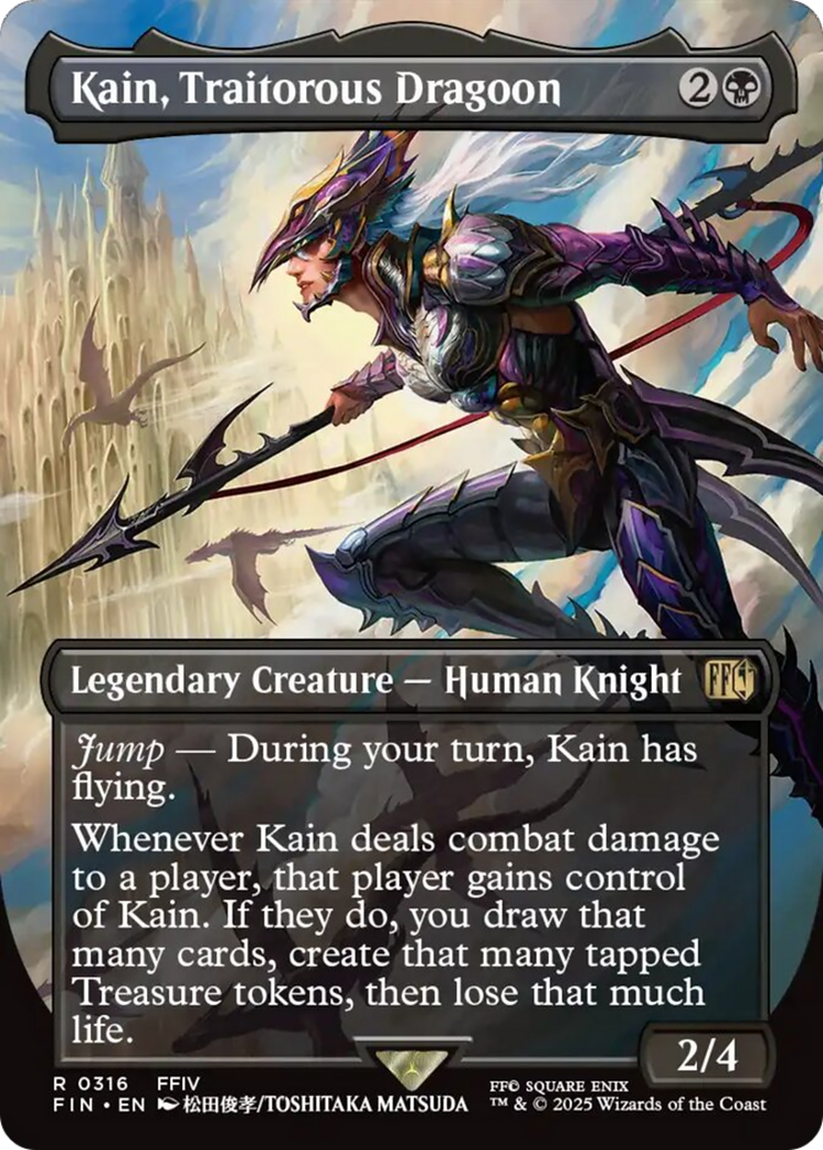 Kain, Traitorous Dragoon (Borderless) [FINAL FANTASY] | Rock City Comics