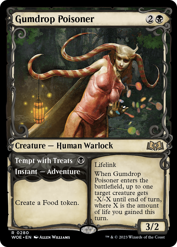 Gumdrop Poisoner // Tempt with Treats (Showcase) [Wilds of Eldraine] | Rock City Comics