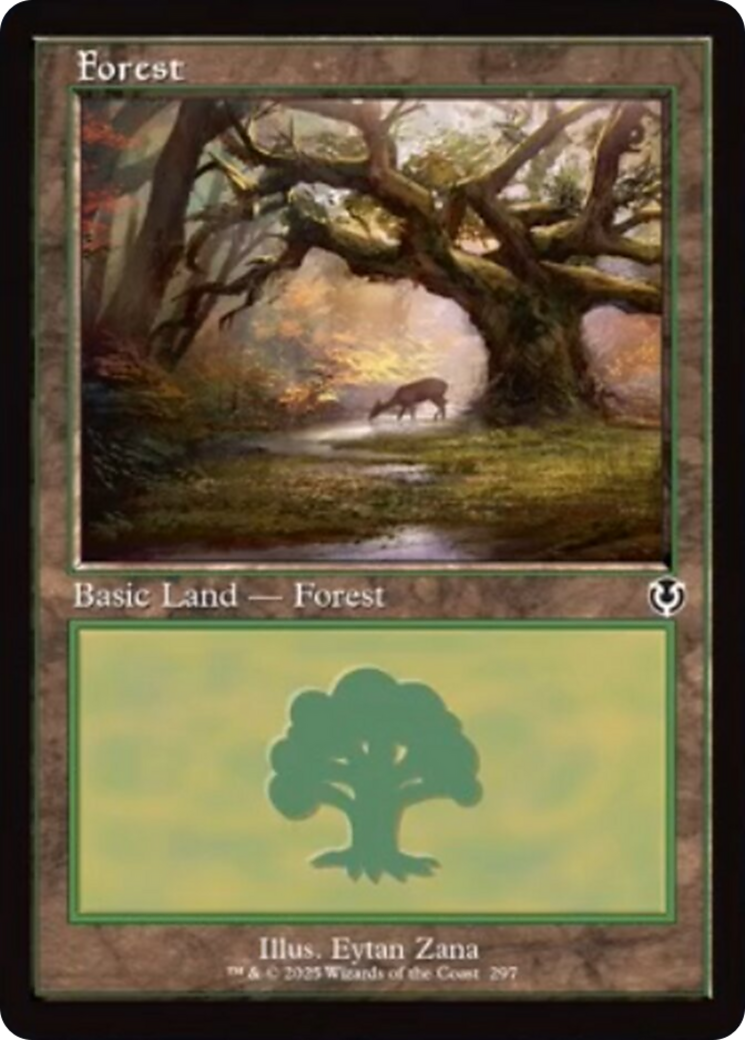 Forest (297) (Retro Frame) [Innistrad Remastered] | Rock City Comics