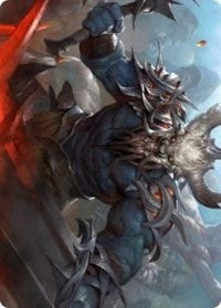 Frenzied Raider Art Card [Kaldheim Art Series] | Rock City Comics