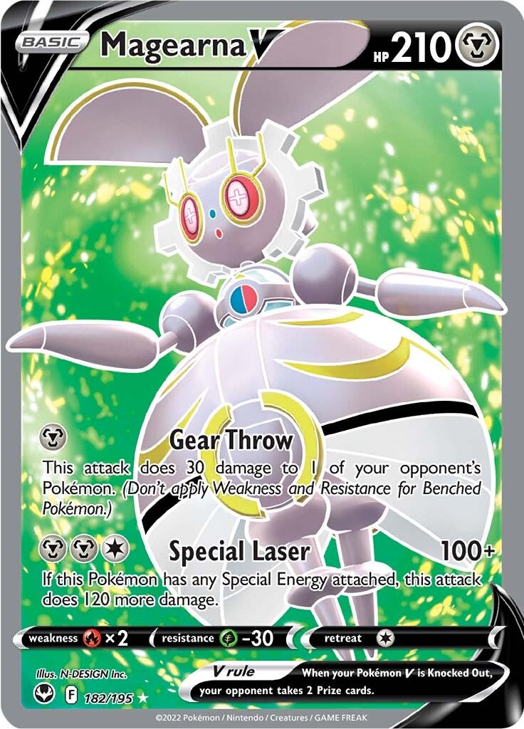 Magearna V (182/195) [Sword & Shield: Silver Tempest] | Rock City Comics