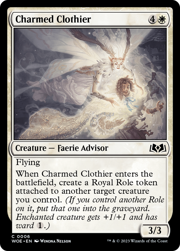 Charmed Clothier [Wilds of Eldraine] | Rock City Comics