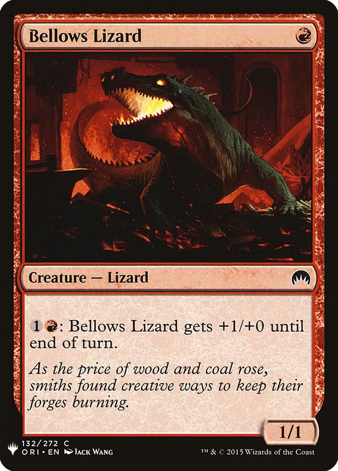 Bellows Lizard [Mystery Booster] | Rock City Comics