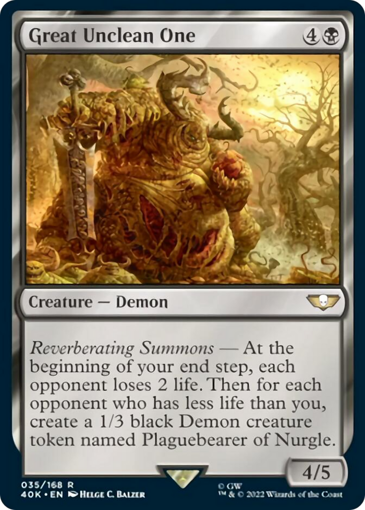 Great Unclean One [Warhammer 40,000] | Rock City Comics