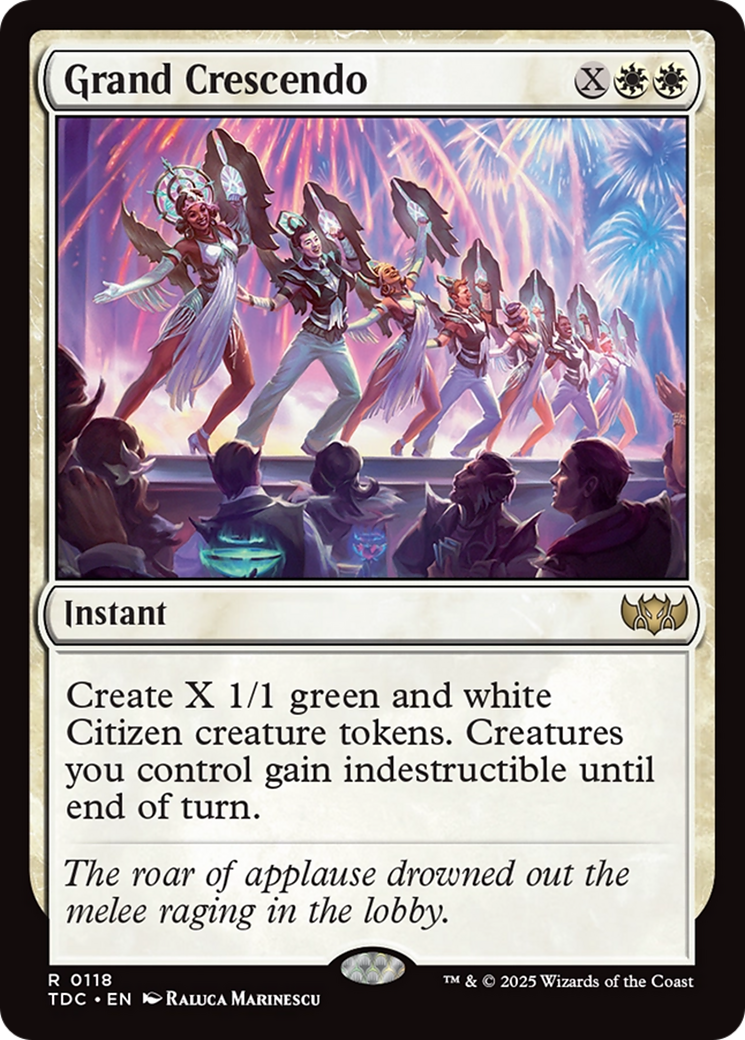 Grand Crescendo [Tarkir: Dragonstorm Commander] | Rock City Comics