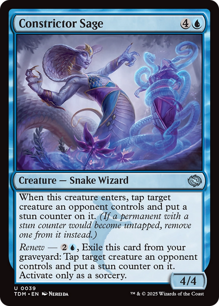 Constrictor Sage [Tarkir: Dragonstorm] | Rock City Comics