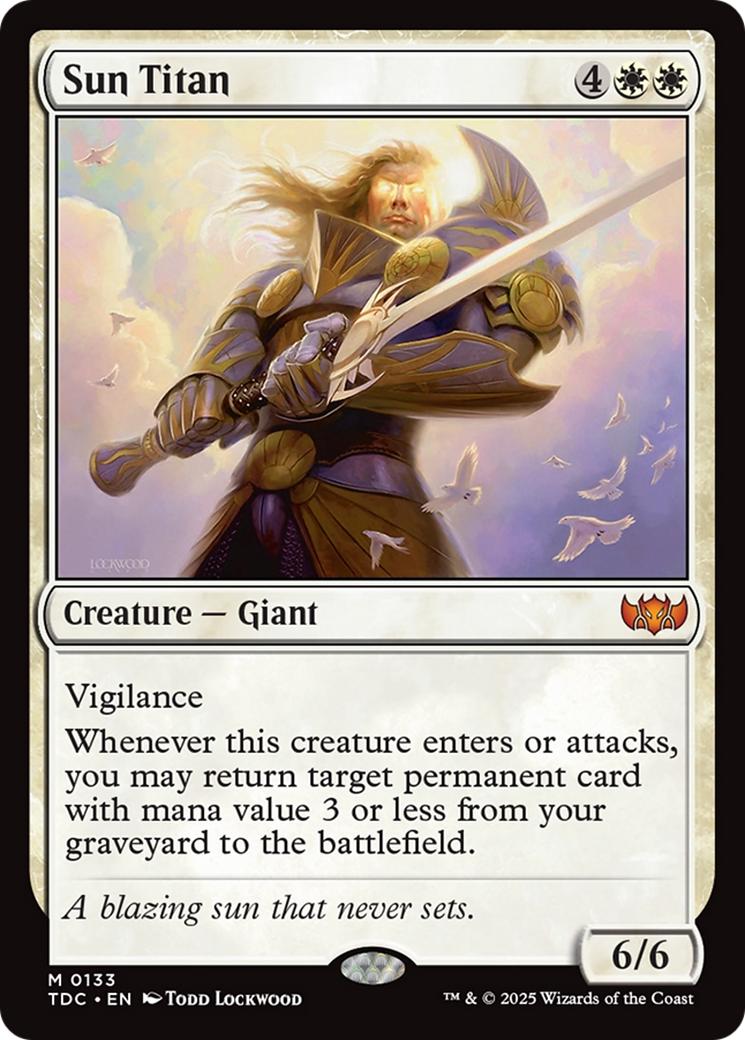 Sun Titan [Tarkir: Dragonstorm Commander] | Rock City Comics