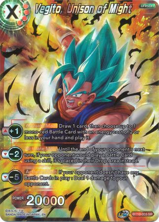 Vegito, Unison of Might (BT10-003) [Rise of the Unison Warrior 2nd Edition] | Rock City Comics