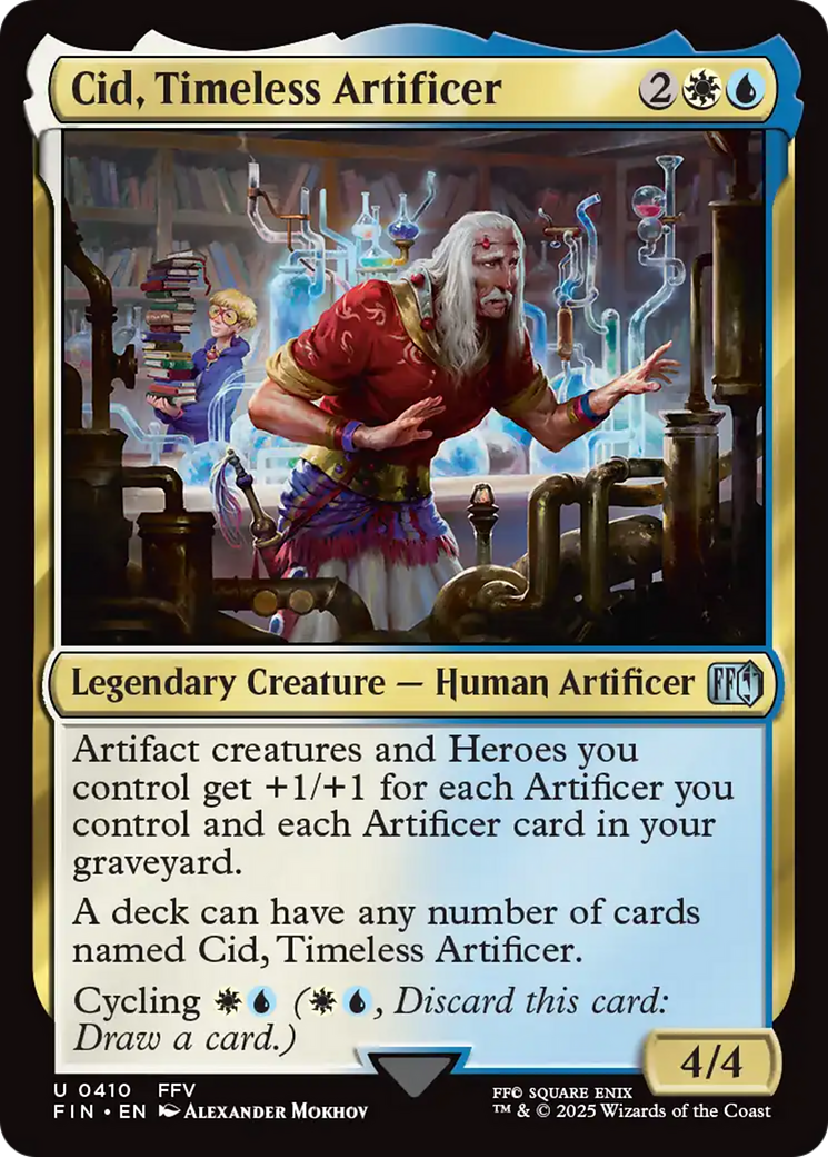 Cid, Timeless Artificer (0410) [FINAL FANTASY] | Rock City Comics