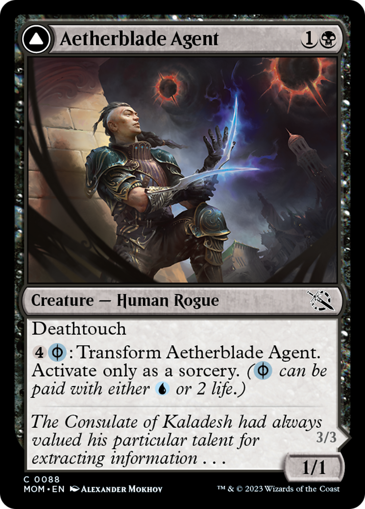Aetherblade Agent // Gitaxian Mindstinger [March of the Machine] | Rock City Comics