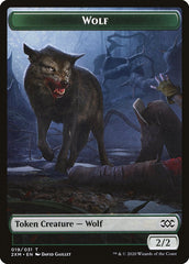 Copy // Wolf Double-Sided Token [Double Masters Tokens] | Rock City Comics