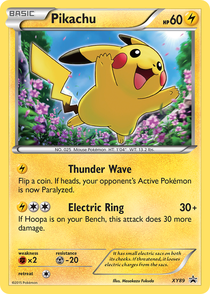 Pikachu (XY89) (Collector Chest) [XY: Black Star Promos] | Rock City Comics