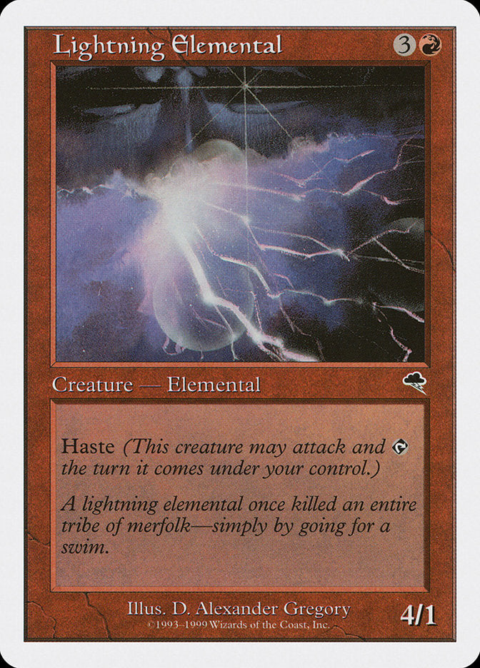 Lightning Elemental [Battle Royale] | Rock City Comics