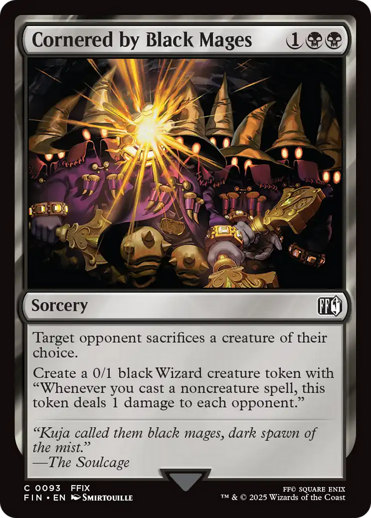 Cornered by Black Mages [FINAL FANTASY] | Rock City Comics