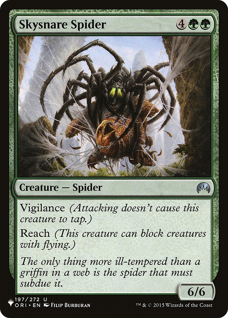 Skysnare Spider [The List Reprints] | Rock City Comics