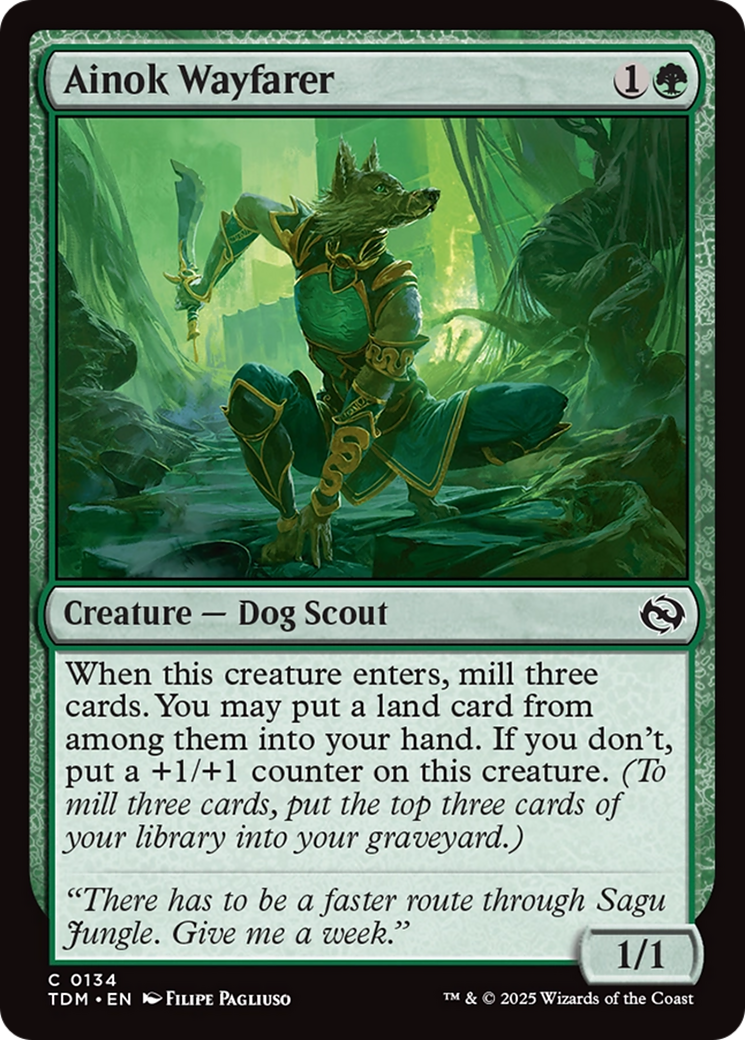 Ainok Wayfarer [Tarkir: Dragonstorm] | Rock City Comics