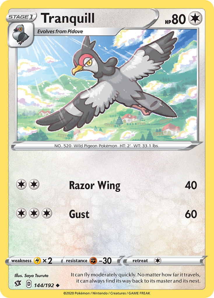 Tranquill (144/192) [Sword & Shield: Rebel Clash] | Rock City Comics