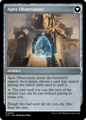 Eye of Ojer Taq // Apex Observatory [The Lost Caverns of Ixalan Commander] | Rock City Comics