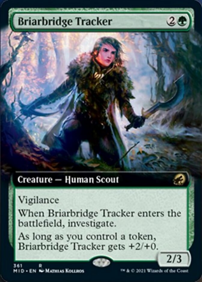 Briarbridge Tracker (Extended Art) [Innistrad: Midnight Hunt] | Rock City Comics