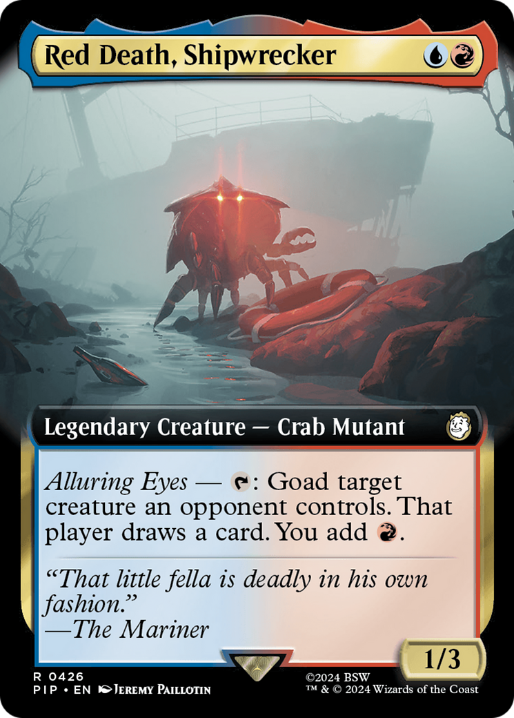 Red Death, Shipwrecker (Extended Art) [Fallout] | Rock City Comics