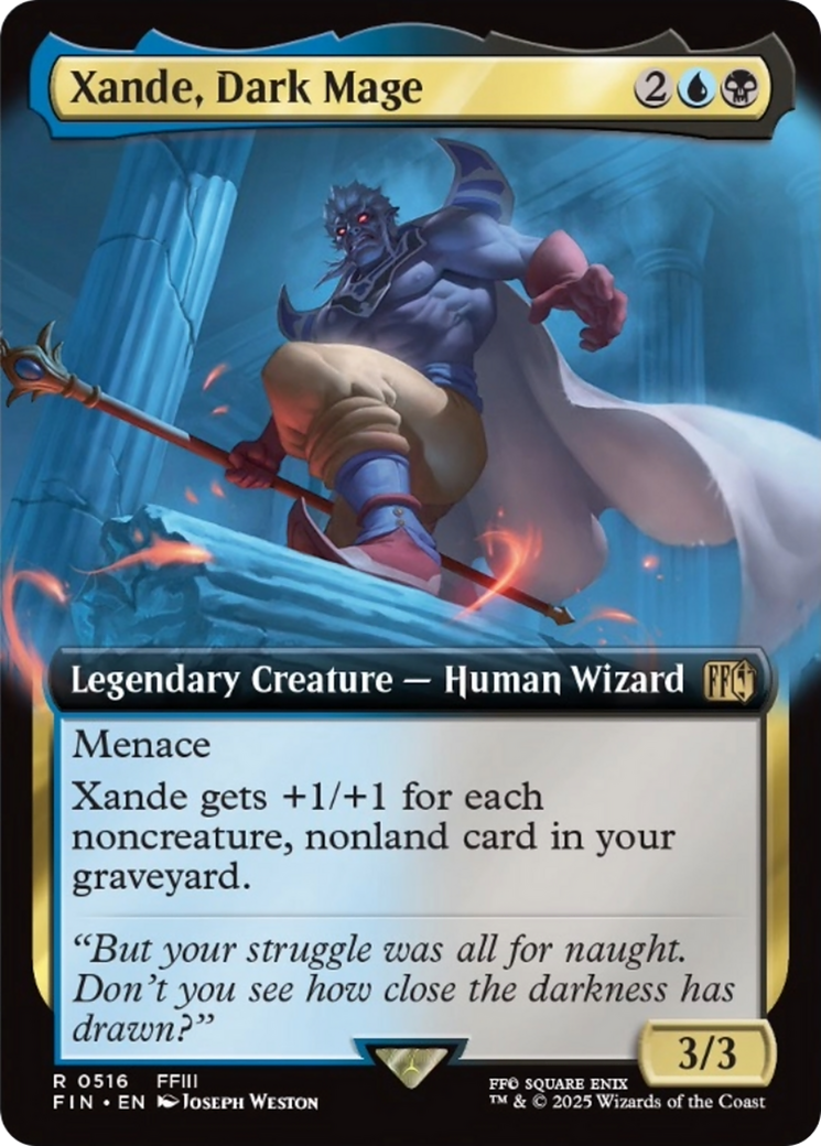 Xande, Dark Mage (Extended Art) [FINAL FANTASY] | Rock City Comics