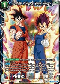 Son Goku & Vegeta, Saiyan Synergy (Unison Warrior Series Tournament Pack Vol.3) (P-276) [Tournament Promotion Cards] | Rock City Comics