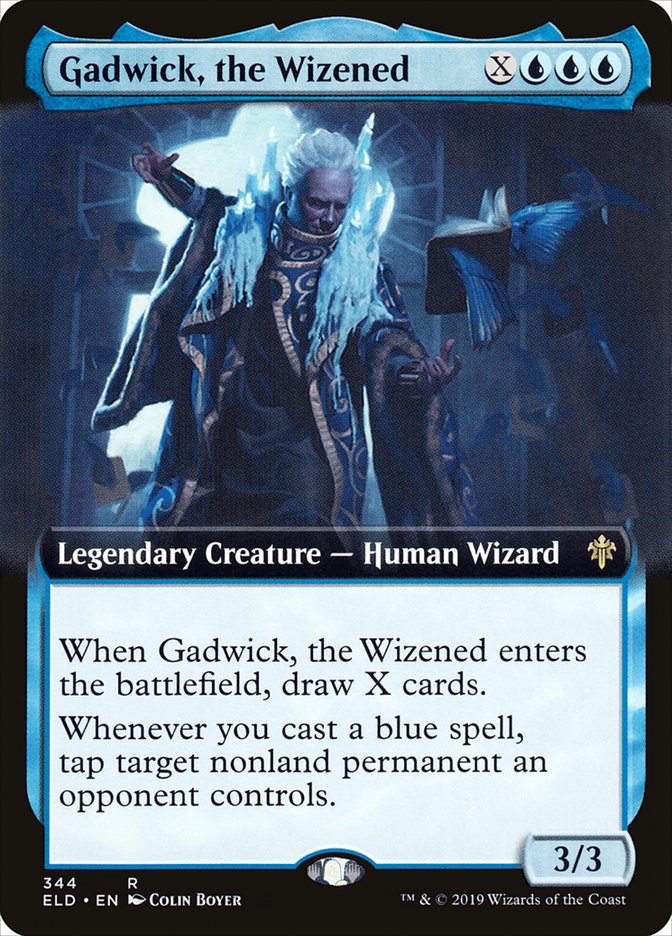 Gadwick, the Wizened (Extended Art) [Throne of Eldraine] | Rock City Comics