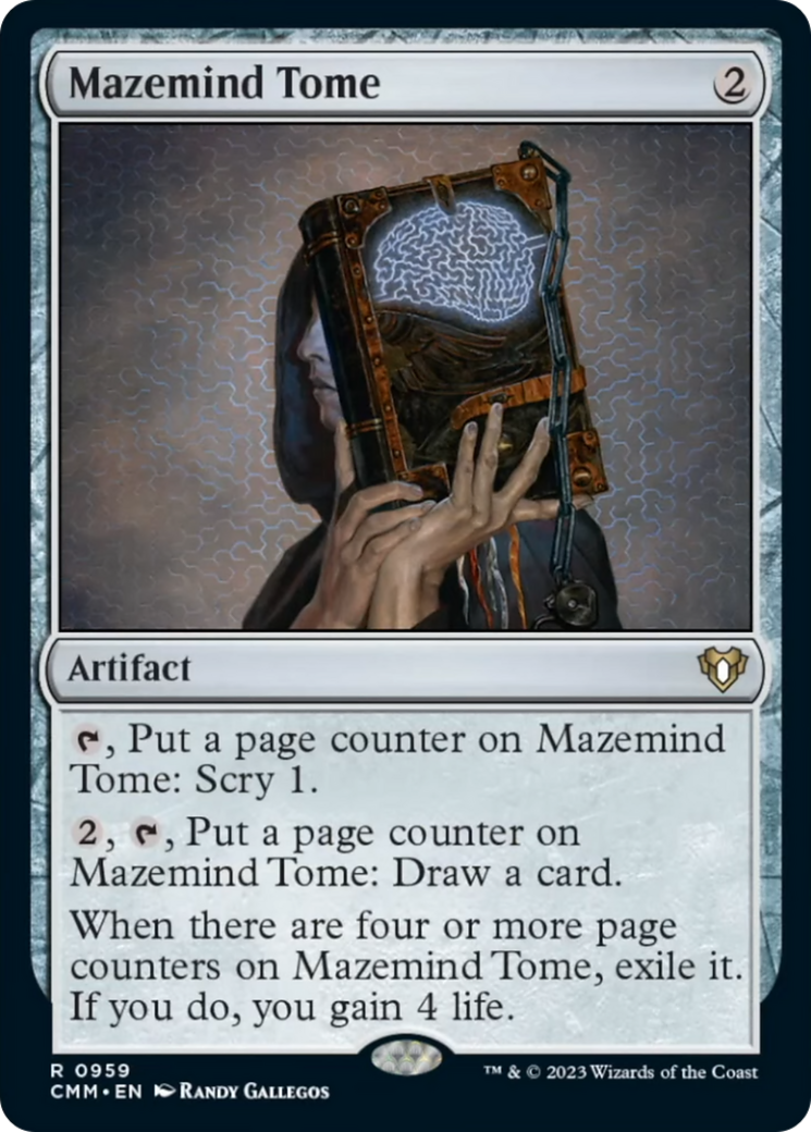 Mazemind Tome [Commander Masters] | Rock City Comics