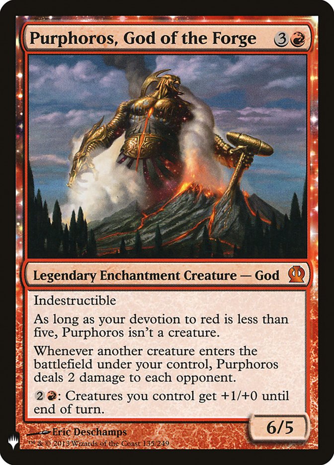 Purphoros, God of the Forge [Mystery Booster] | Rock City Comics