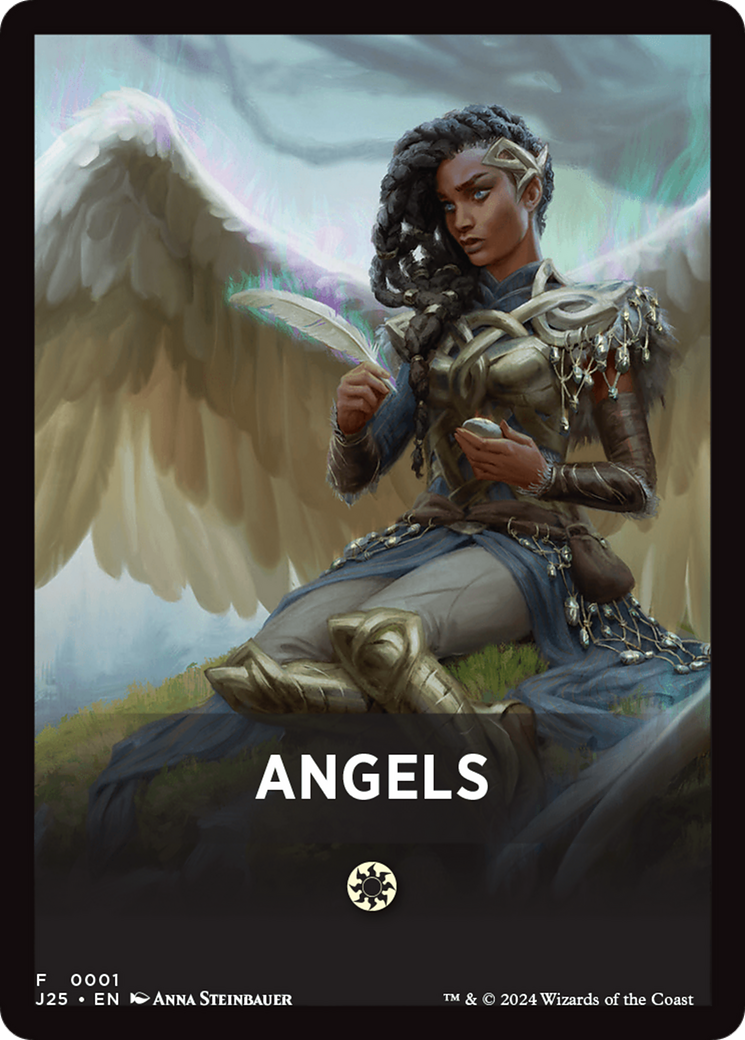 Angels Theme Card [Foundations Jumpstart Front Cards] | Rock City Comics