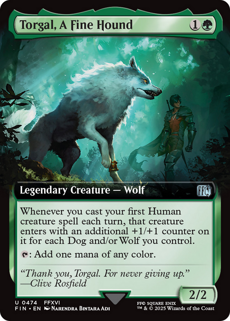 Torgal, A Fine Hound (Extended Art) [FINAL FANTASY] | Rock City Comics
