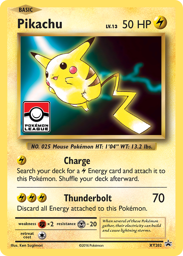 Pikachu (XY202) [XY: Black Star Promos] | Rock City Comics