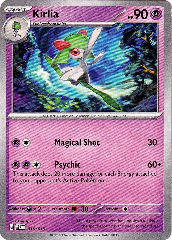 Kirlia (015/015) [McDonald's Promos: 2023 Collection] | Rock City Comics