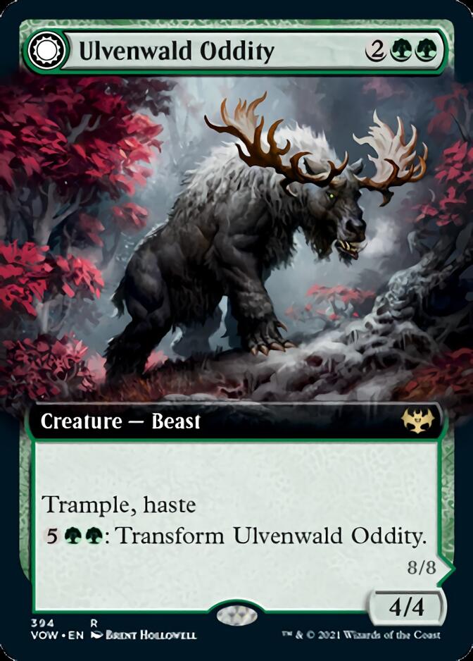 Ulvenwald Oddity // Ulvenwald Behemoth (Extended Art) [Innistrad: Crimson Vow] | Rock City Comics
